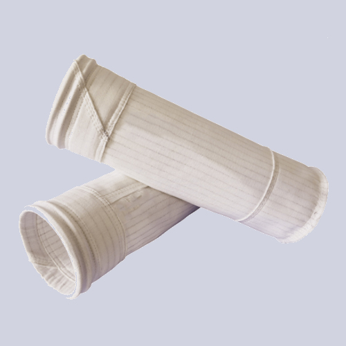 1Anti-static, oil and water repellent polyester needle felt filter bag